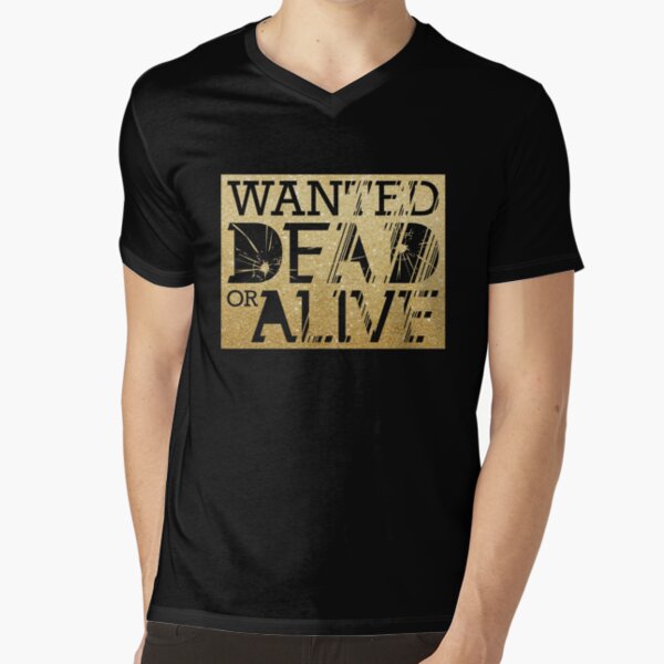 wanted dead or alive shirt