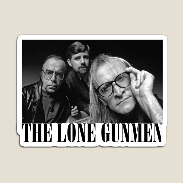 Item preview, The Lone Gunmen (X-Files) Grunge Style Shirt designed and sold by sorryforlaughin.