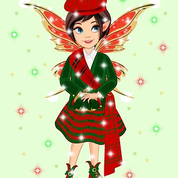 Artwork thumbnail, Iaada The International Fairy– Scottish™ by TeelieTurner