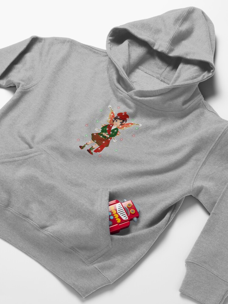 Alternate view of Iaada The International Fairy– Scottish™ Kids Pullover Hoodie