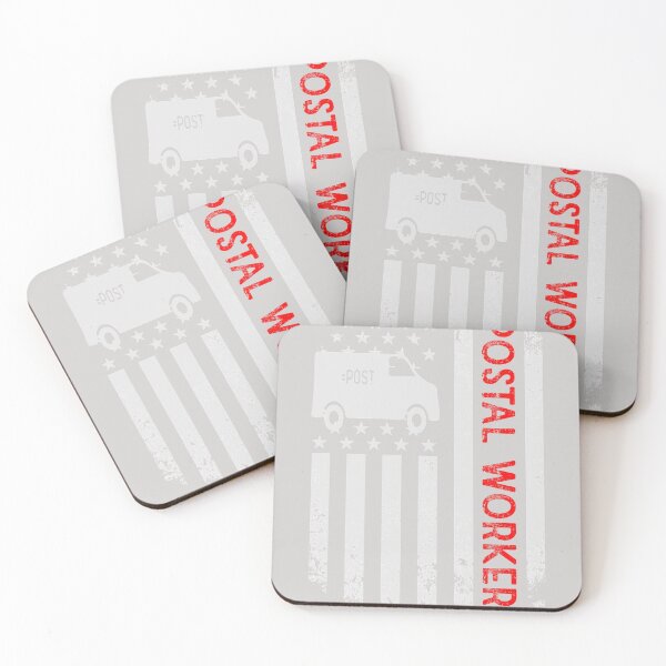 Item preview, Vintage Postal Worker American Flag Postal Service designed and sold by GINIART.
