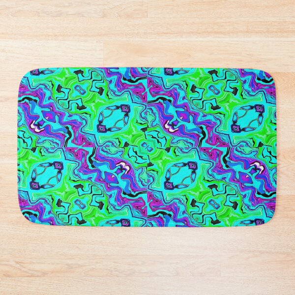 Item preview, Functional Paranoia Green Purple Blue Bright designed and sold by Sector18.