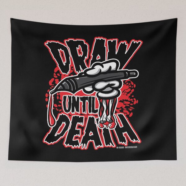 Item preview, Draw Until Death by eShirtLabs designed and sold by eShirtLabs.