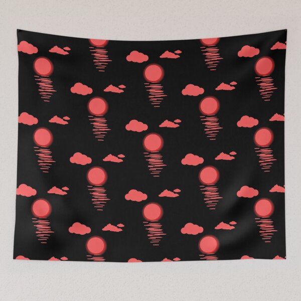 Item preview, Full moon night view grafic design, designed and sold by Salimtinwale.