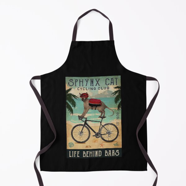 Item preview, Cycling Sphynx Kitten cat gift designed and sold by Douglafa.