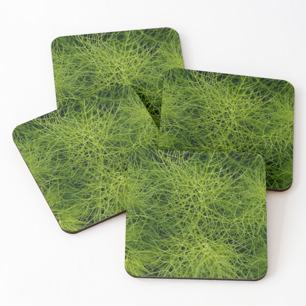 Item preview, Foeniculum vulgare closeup - green fennel background designed and sold by Michaelerch.