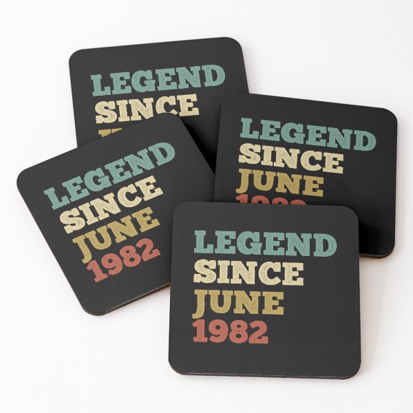 Item preview, legend since june 1982, vintage 1982 t shirt, 39th birthday shirt, 39th birthday ideas, june birthday, june birthday shirt designed and sold by T-DESIGNEDZ.
