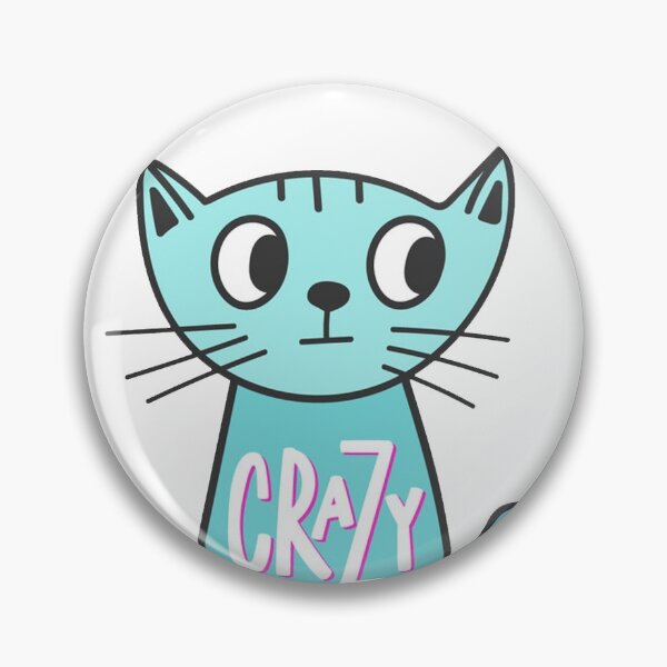 Item preview, creazy cat  designed and sold by RONYON.