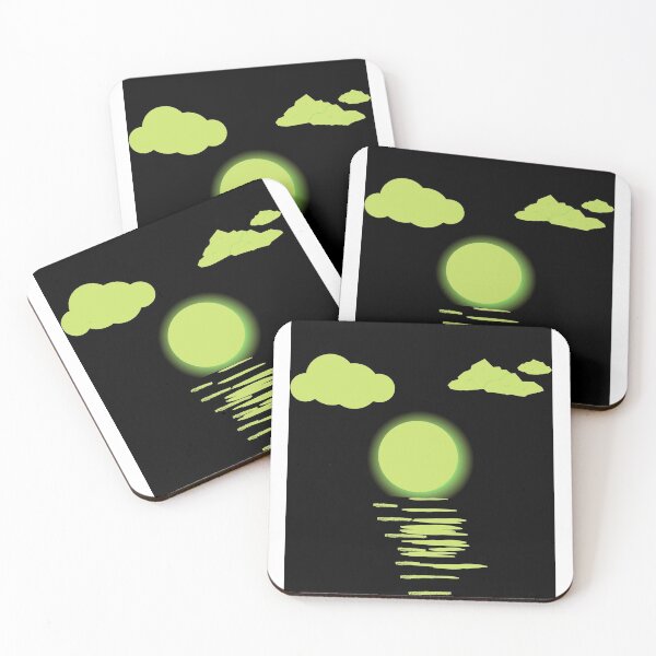 Item preview, Full moon night view grafic design, designed and sold by Salimtinwale.