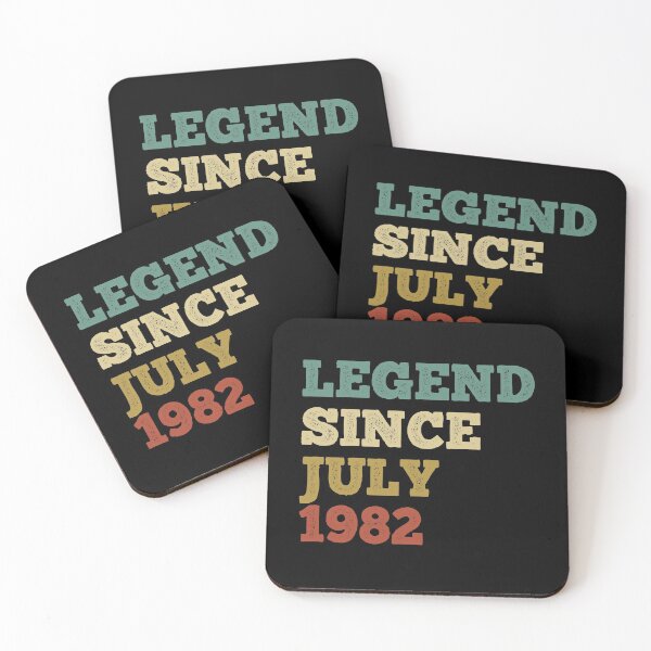 Item preview, legend since july 1982, vintage 1982 t shirt, 39th birthday shirt, 39th birthday ideas, july birthday, july birthday shirt designed and sold by T-DESIGNEDZ.