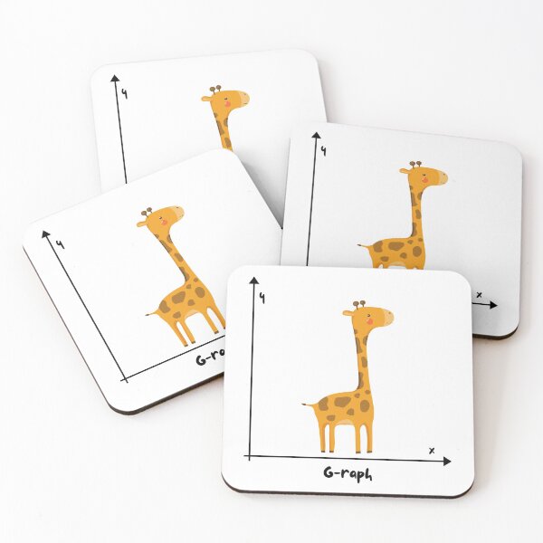 Item preview, Giraffe graph designed and sold by The Agreeable Raven.