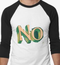 No Men's Baseball ¾ T-Shirt