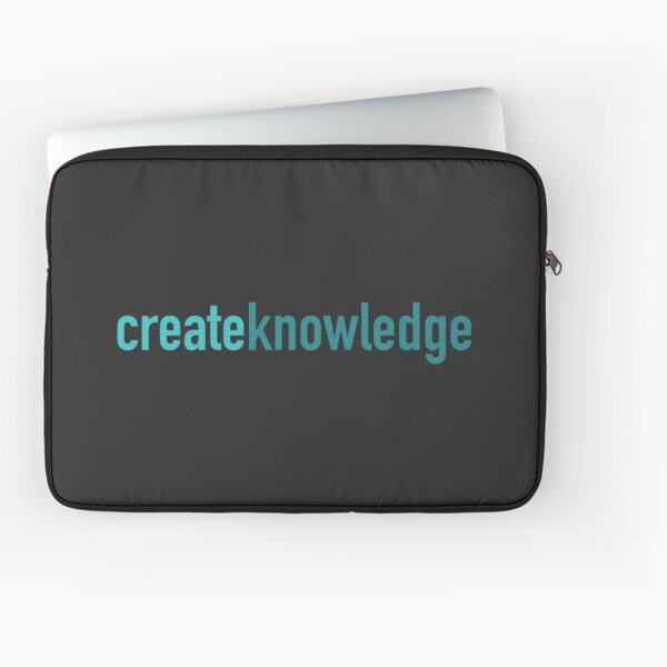 Create Knowledge Laptop Sleeve