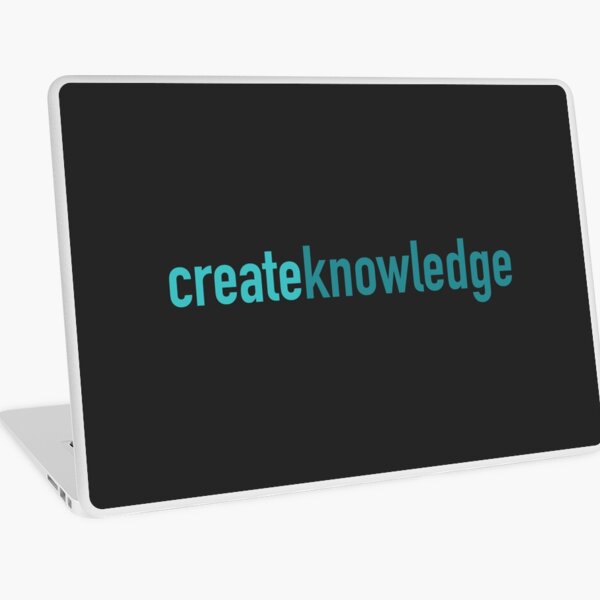 Create Knowledge Laptop Skin
