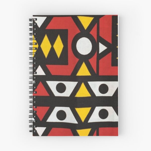Item preview, Classic Red Angolan Samakaka Print designed and sold by Mazubalala.