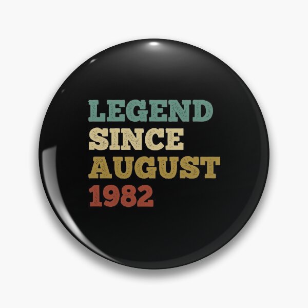 Item preview, legend since august 1982, vintage 1982 t shirt, 39th birthday shirt, 39th birthday ideas, august birthday, august birthday shirt designed and sold by T-DESIGNEDZ.
