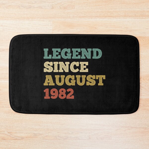 Item preview, legend since august 1982, vintage 1982 t shirt, 39th birthday shirt, 39th birthday ideas, august birthday, august birthday shirt designed and sold by T-DESIGNEDZ.