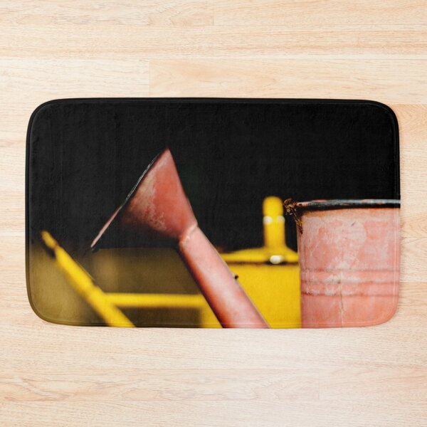 Item preview, Pink and yellow metal watering can designed and sold by Michaelerch.