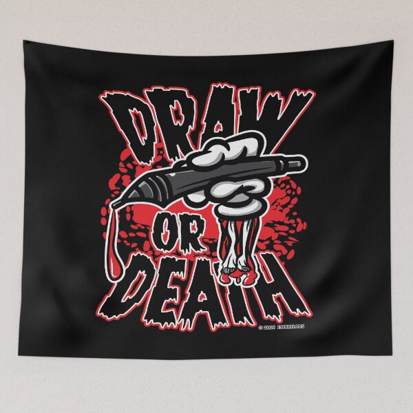 Item preview, Draw or Death by eShirtLabs designed and sold by eShirtLabs.