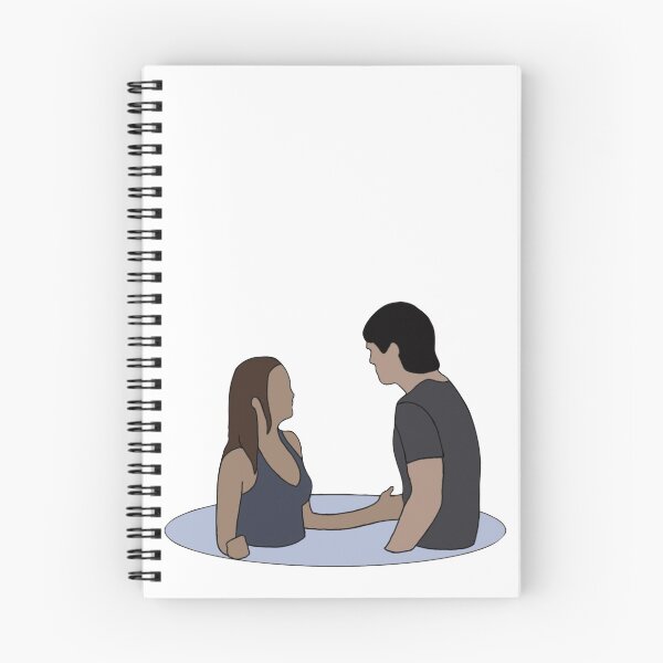 Item preview, Damon and Elena talking in the lake designed and sold by TheBayanShop.