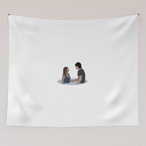 Item preview, Damon and Elena talking in the lake designed and sold by TheBayanShop.