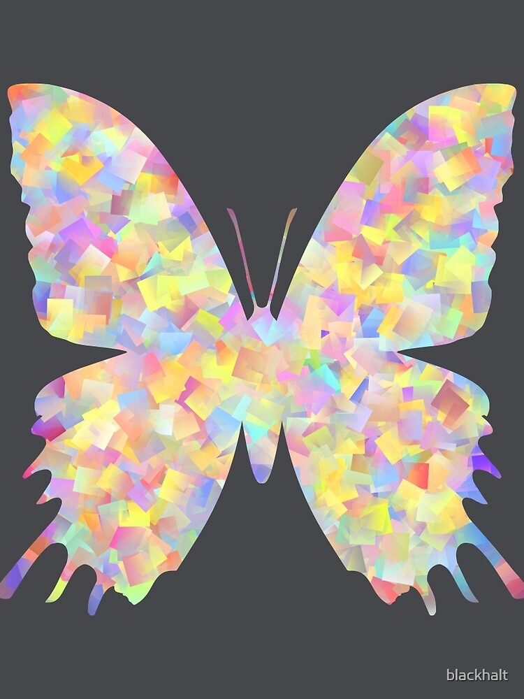 Pastel Motley Butterfly by blackhalt