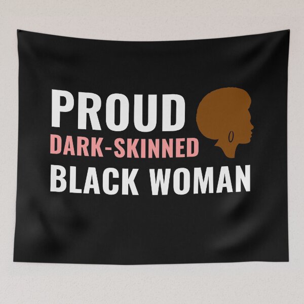 Item preview, Proud Dark-Skinned Black Woman | Black Femininity designed and sold by NoirOwned.