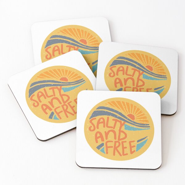 Item preview, Salty and Free Retro  designed and sold by Bloom Faithfully.