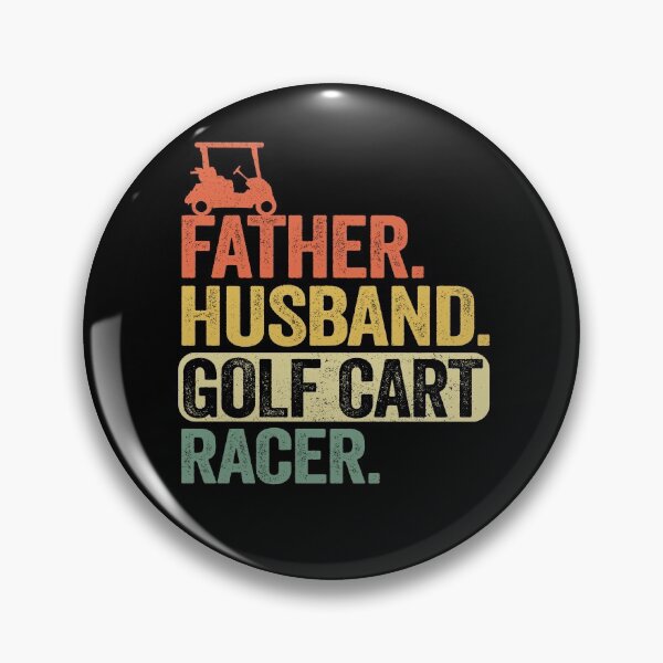 Item preview, Father Husband Golf Cart Racer Funny Golfing Gift designed and sold by Stronzi.