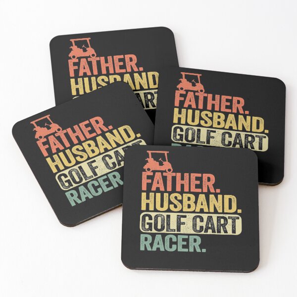 Item preview, Father Husband Golf Cart Racer Funny Golfing Gift designed and sold by Stronzi.
