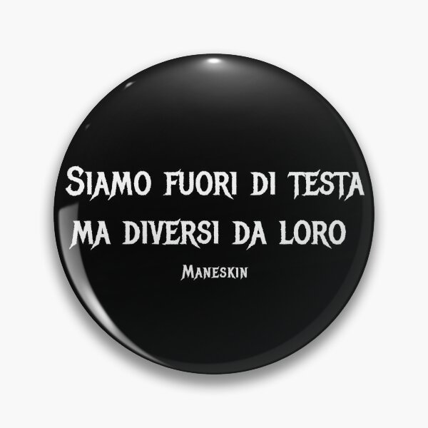 Item preview, MANESKIN - Zitti e buoni lyrics designed and sold by annaspoljar.