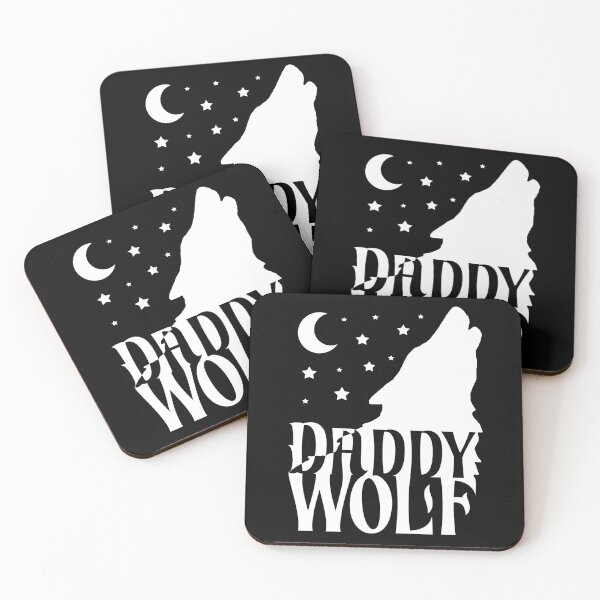Item preview, Daddy Wolf, Wolf Lover Gift designed and sold by FuntasticDez.