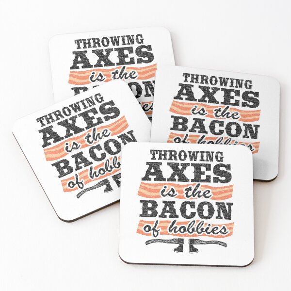 Item preview, Throwing Axes Is The Bacon Of Hobbies Axe Throwing Funny designed and sold by Stronzi.