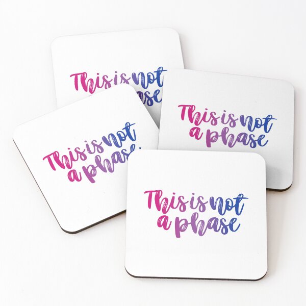 Artikelvorschau, Dies ist keine Phase des bisexuellen Stolzes entworfen und verkauft von Hannah Grace Designs.