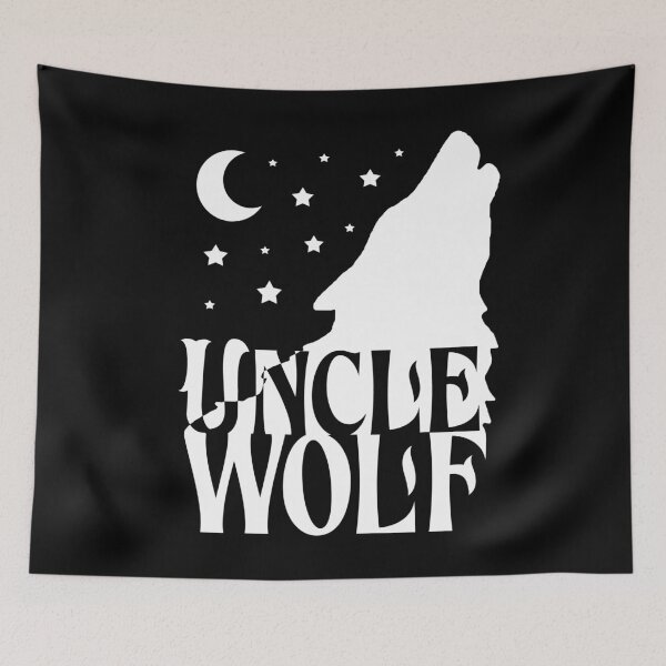 Item preview, Uncle Wolf, Wolf Lover Gift designed and sold by FuntasticDez.