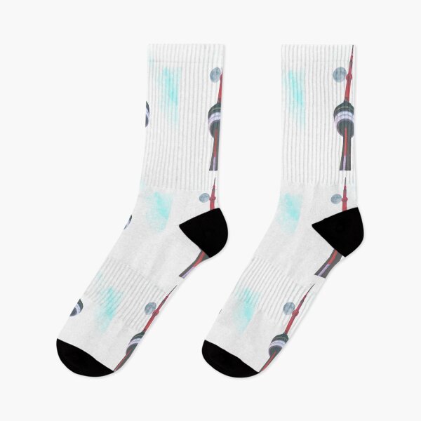 Item preview, CN Tower | Moon | Teal Background designed and sold by LoveGen.