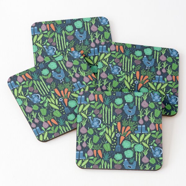 Item preview, Verdant Vegetables- dark designed and sold by creativinchi.