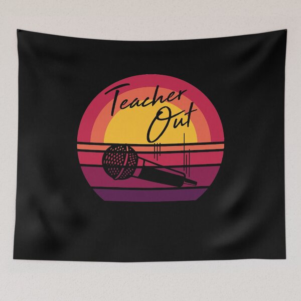 Item preview, Teacher Out Mic Drop End Of School Appreciation Cool designed and sold by Dressed For  Duty.