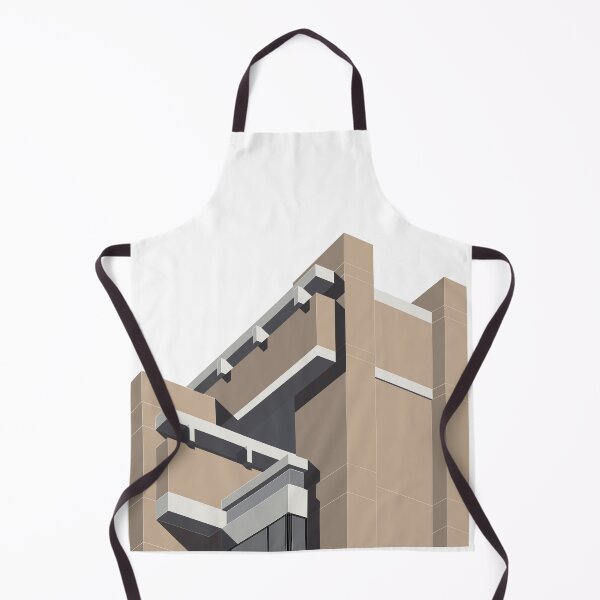 Item preview, Yale School of Art and Architecture, Connecticut, Colour , Brutalist Print, USA, Print, Artwork, Illustration, Brutalist Architecture, Architecture Print designed and sold by sketchingarchi.