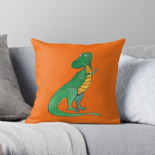 Tyrannosaurus Throw Pillow