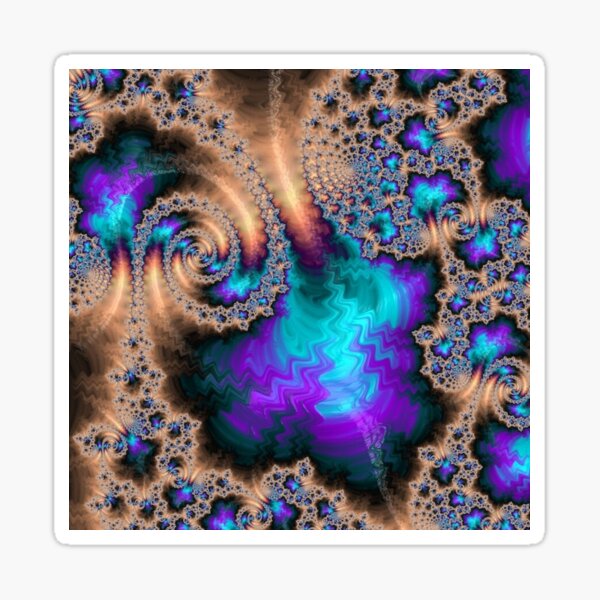 Item preview, Turquiose Fractal Merchandise designed and sold by cindyfordyce.