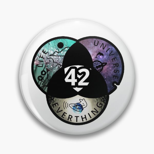 Item preview, 42 Answer to Life Universe and Everything  designed and sold by yasmh.