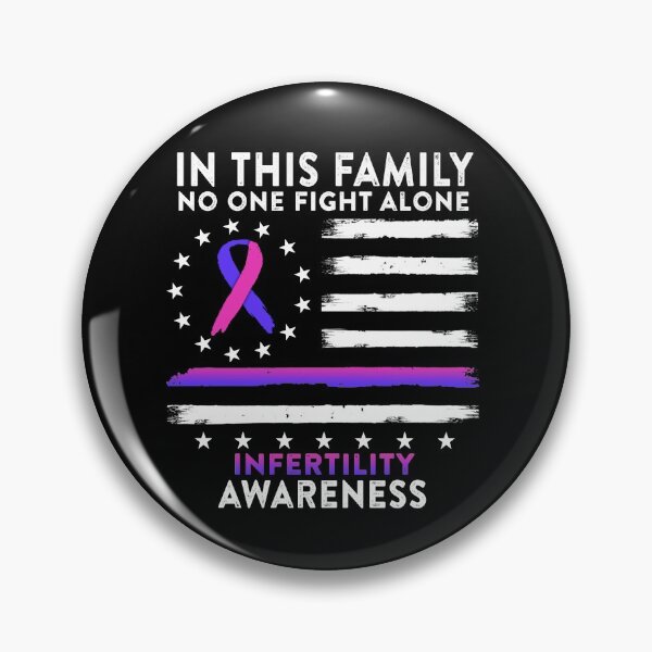Item preview, In This Family No One Fights Infertility Alone American Betsy Ross Flag designed and sold by deputylove.