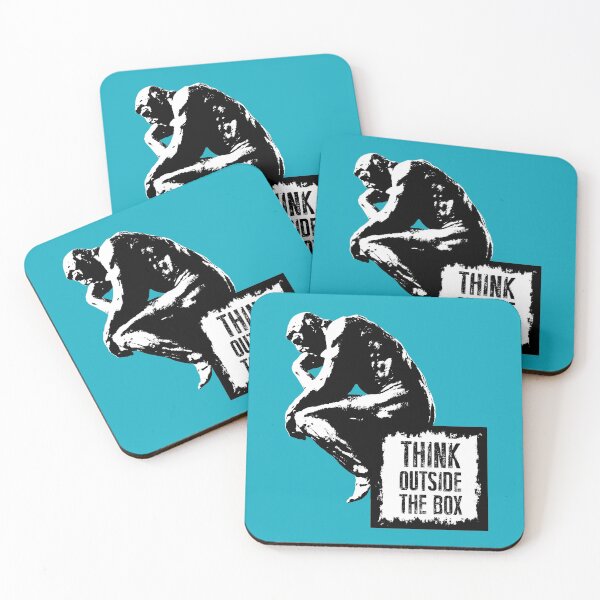 Item preview, Think outside the box designed and sold by monsterplanet.