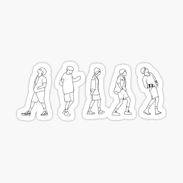 Artikel-Vorschau von TXT 0X1=LOVESONG MV Walking minimalistisch weiß ver, designt und verkauft von MintyLix.