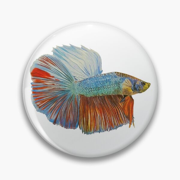 Artikelvorschau, Siamesischer Kampffisch (betta splendens) entworfen und verkauft von ChrisAnimalArt.