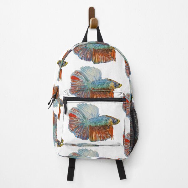 Item preview, Siamese fighting fish (betta splendens) designed and sold by ChrisAnimalArt.