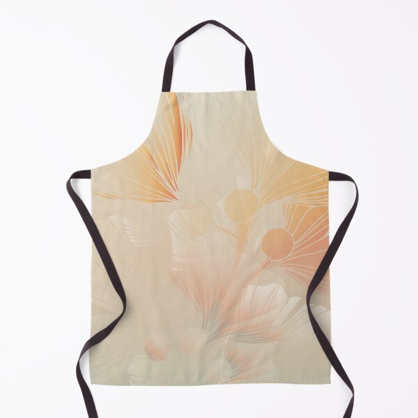 Item preview, Ginkgo Biloba Botanical Flower Abstract Graphic Art Rust Gradient designed and sold by IZiets.