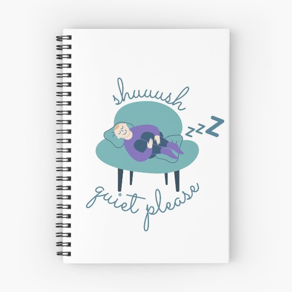 Item preview, Shuuuush Quiet Please ! designed and sold by lunajoon.