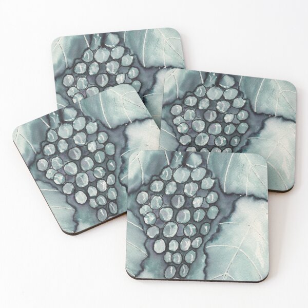 Item preview, Grapes and Grape Leaves in Ink designed and sold by The Elderberry Blossom.